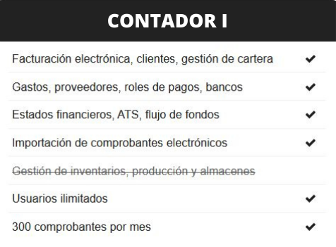 CONTADOR I CONTADOR I
