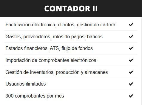 CONTADOR II CONTADOR II